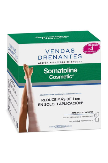 Somatoline Drainage Bandages Maxi Kit 4 Pieces Set