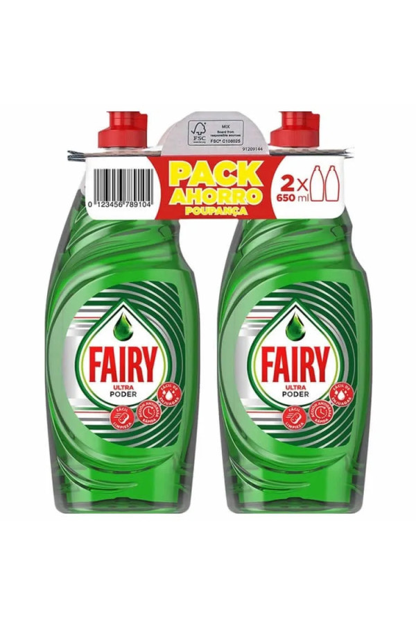 Fairy Ultra Powder 2X650ml