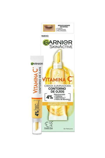 Garnier Skinactive Vitamina C Crema Iluminador Contorno De Ojos 15ml