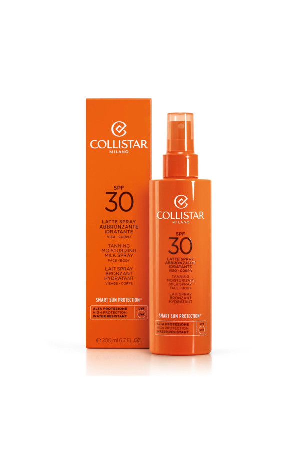 Collistar Spray Bronceador Leche Hidratante Spf30 200ml