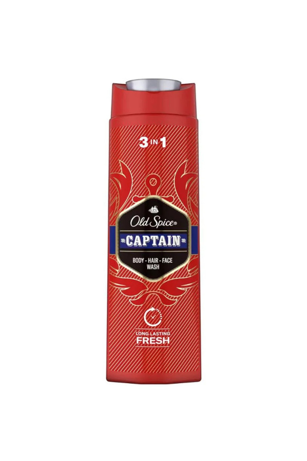 Old Spice Captain Shower Gel 3in1 400