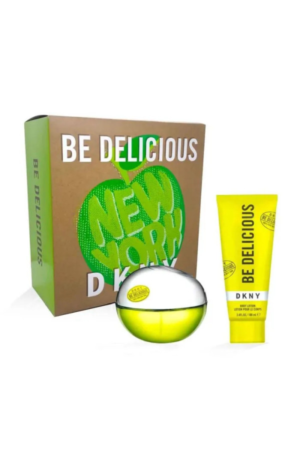 DKNY Be Delicious Eau De Parfum Vaporisateur 100ml Coffret 2 Produits