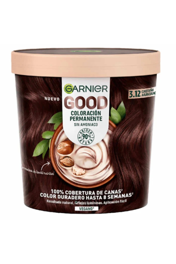 Garnier Good Permanent Hair Color 3.12 Cranberry Brown
