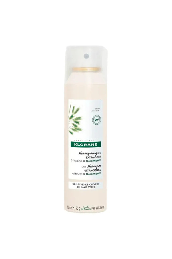 Klorane A LA Leche de Avena Champú Seco Extrasuave 150 ml