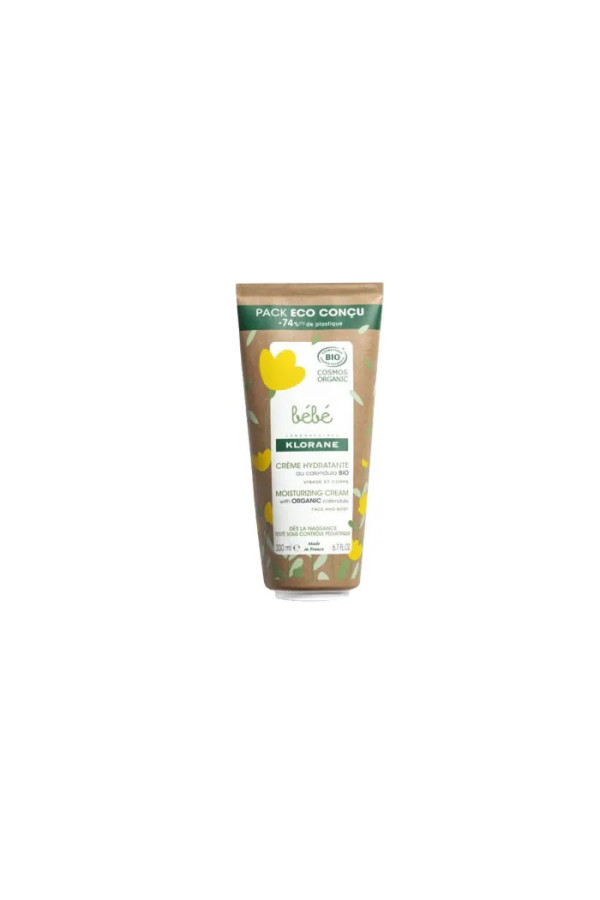 Klorane Crème Hydratante Bébé Bio 200 ml