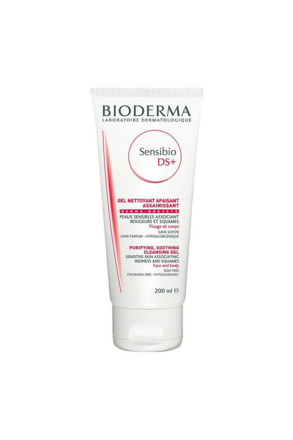 Bioderma Sensibio Ds+ Gel Nettoyant Apaisant Assainissant 200ml