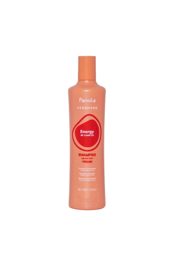 Fanola Vitamins Energy Be Complex Champu Vegano 350ml