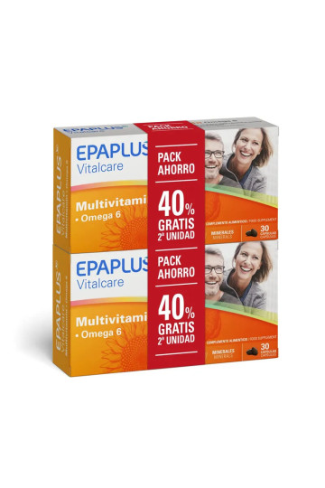 Epaplus Vital Multivitamines 30 Capsules x 2 Unités