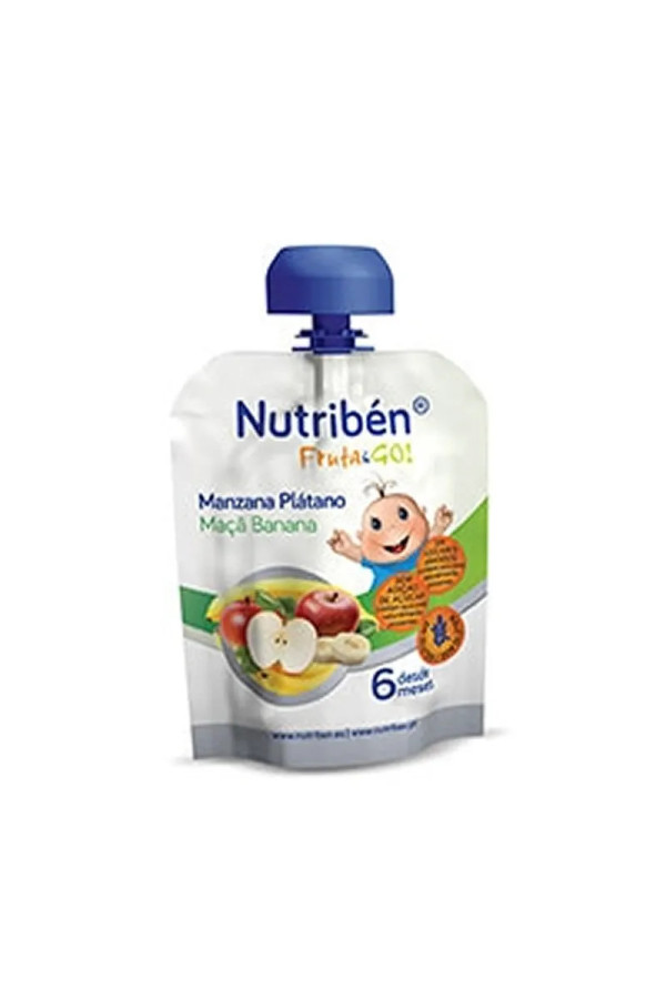 Nutriben Fruit & Go Pomme Et Banane 90g
