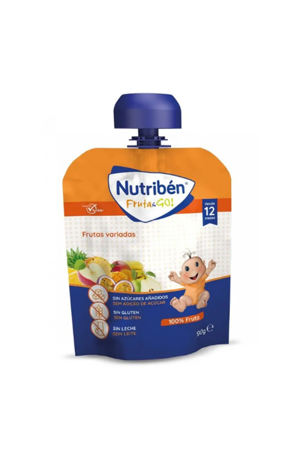 Nutribén Fruit & Go Fruits Variés 90 g