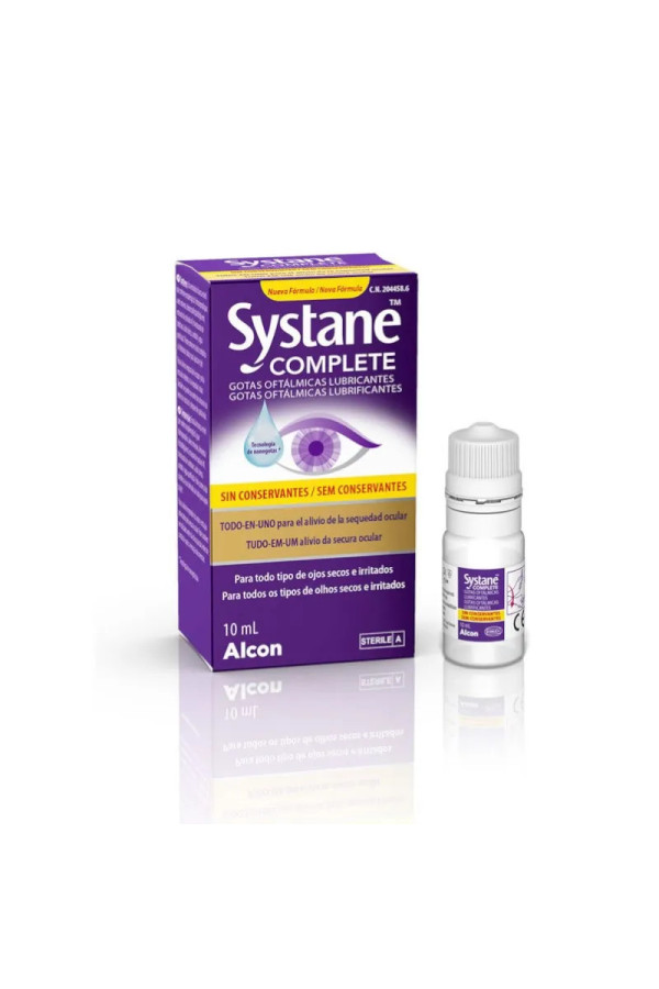 Systane Complete Gouttes Lubrifiantes pour les Yeux 10ml