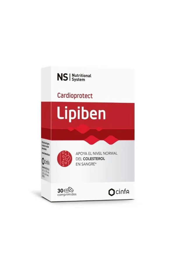 Ns Cardioprotect Lipiben 30 Comprimés