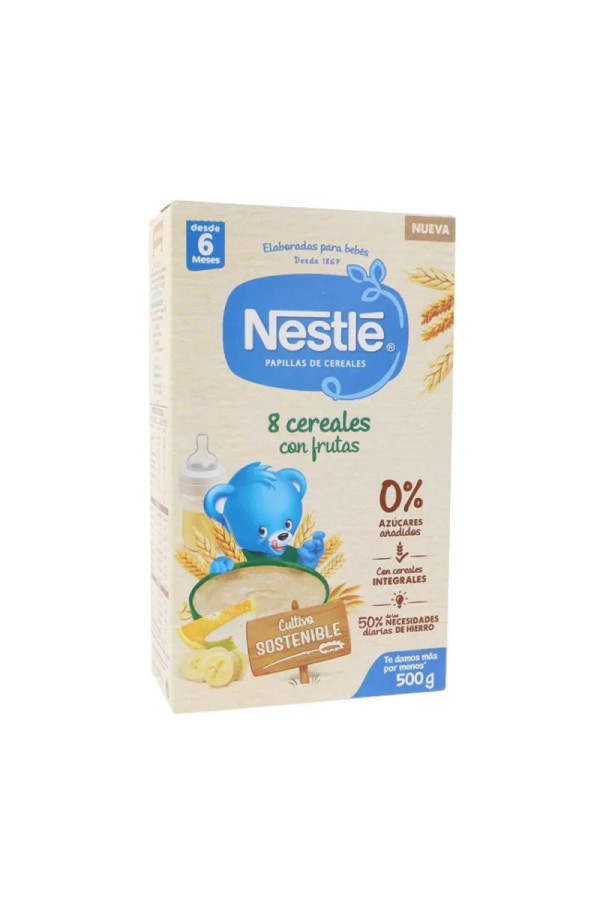 Nestlé 8 Céréales Complètes avec Fruits 500g