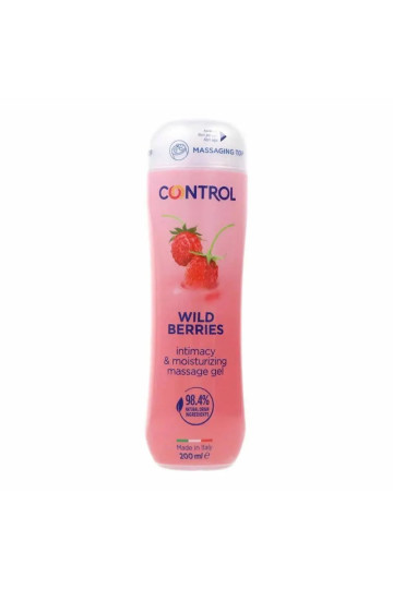Control Wild Berries Massage Gel 200ml