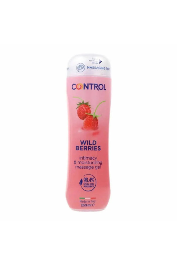Control Wild Berries Massage Gel 200ml