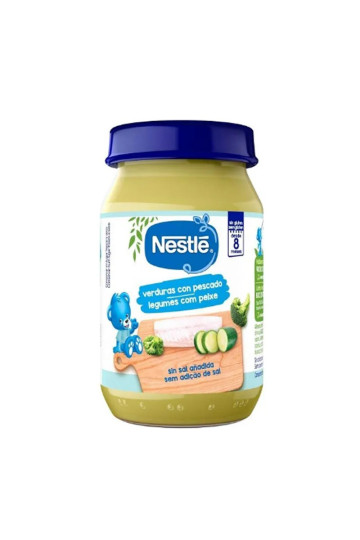 Nestlé Petit Pot de Légumes avec Poisson +8M 190g