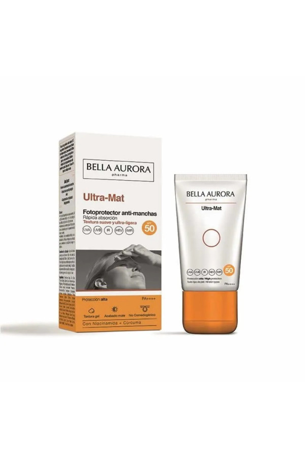 Bella Aurora Ultra-Mat Crème Solaire Anti-Imperfections Spf50 50ml