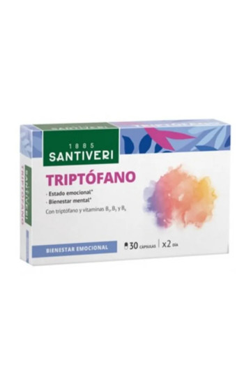 Santiveri Tryptophane Bien-Être Émotionnel 30 Capsules