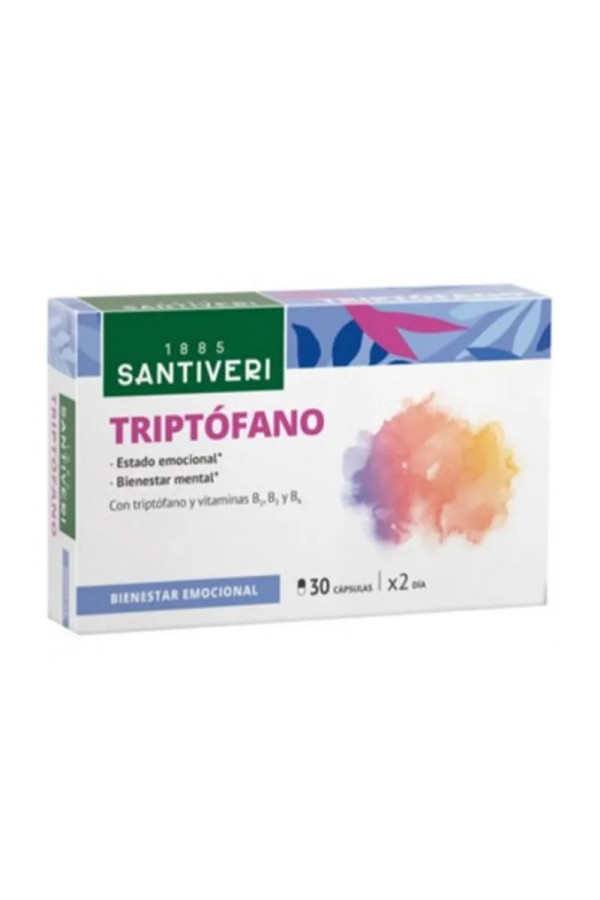 Santiveri Tryptophane Bien-Être Émotionnel 30 Capsules