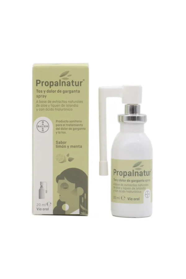 Propalnatur Spray Toux Et Mal De Gorge Saveur Citron Et Menthe 20ml