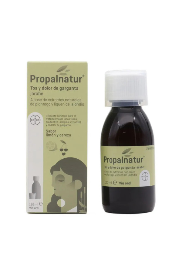 Propalnatur Sirop Toux Et Mal De Gorge Saveur Citron Et Cerise 120ml