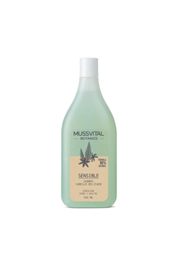 Mussvital Botanics Shampooing Sensible Cheveux Délicats 400 ml