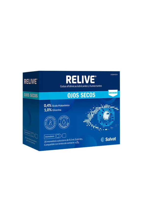Salvat Relive Yeux Secs 20 Doses Uniques
