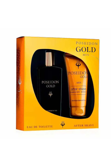 Poseidon Gold Men Eau De Toilette Spray 100ml Coffret 2 Produits
