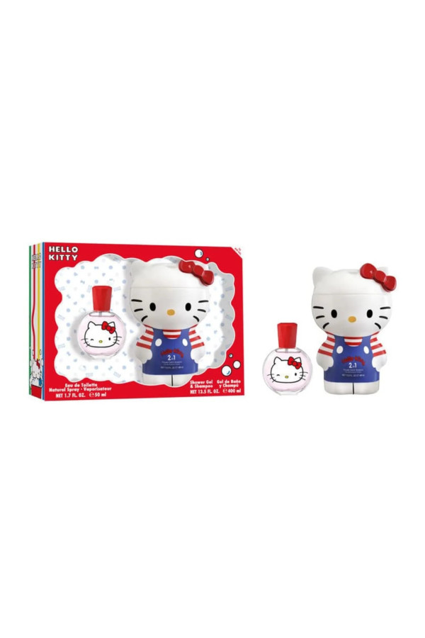 Hello Kitty Set Colonia Gel Ducha Lote 2 Piezas