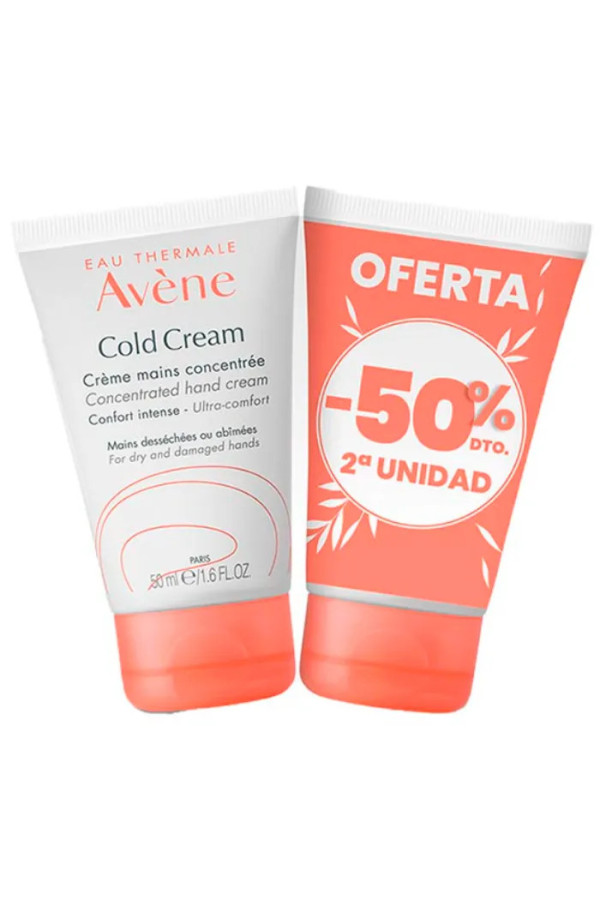 Avène cold cream mains 2x50ml