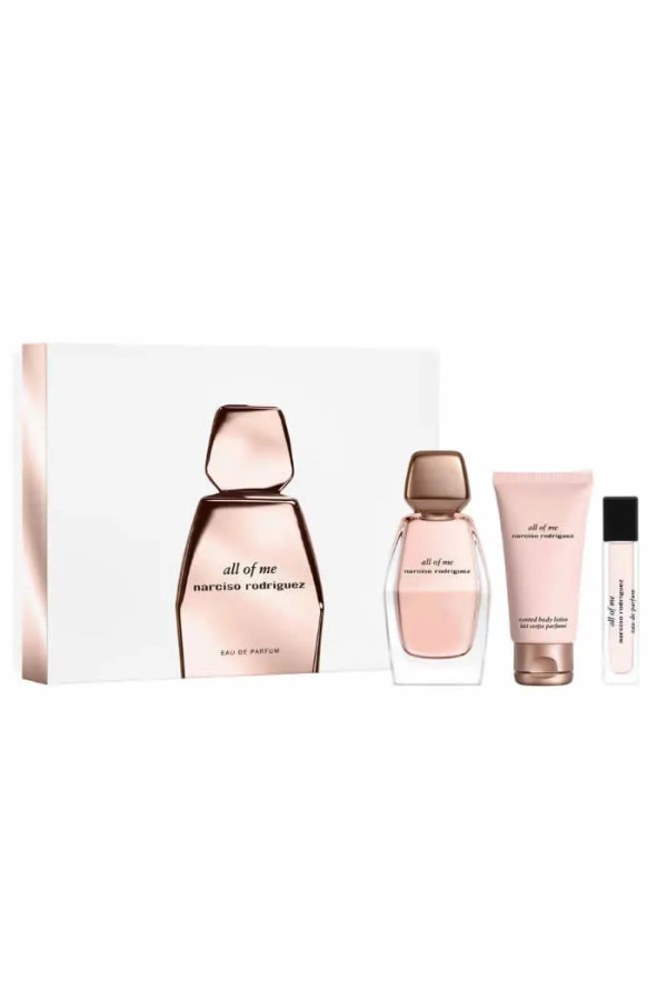 Narciso Rodriguez All Of Me Eau De Parfum Spray 90ml Coffret 3 Produits