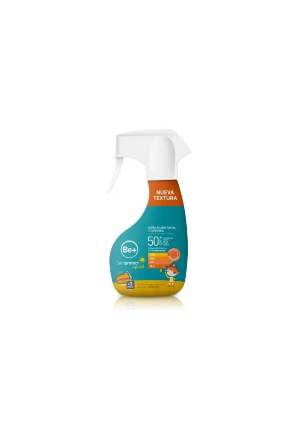 BE+ Skinprotect Visage et Corps Enfant SPF 50+ 250 ml