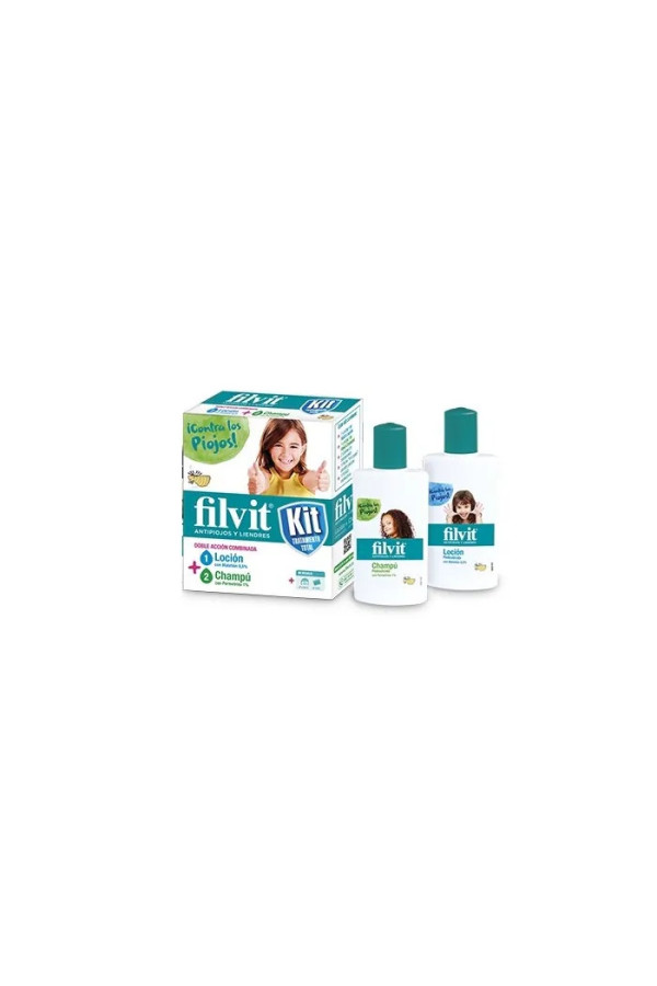 Filvit Anti Poux Lotion 100ml Coffret 2 Produits 