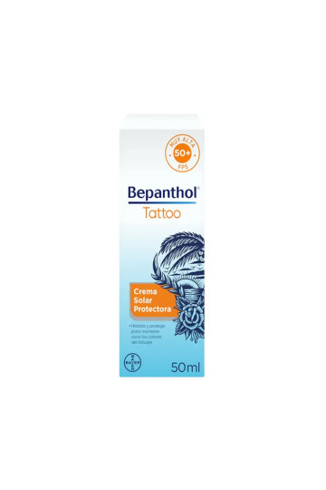 Crème Solaire Bepanthol Tattoo SPF50 50ml