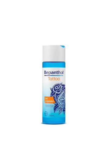 Gel Nettoyant Pour Tatouage Bepanthol 200ml