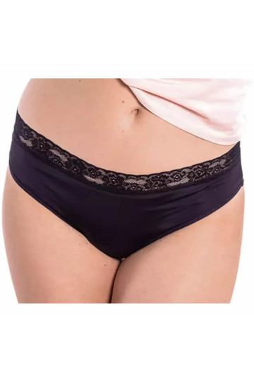 Enna Menstrual Panty Classic Black Moderate Flow T- XXS-M