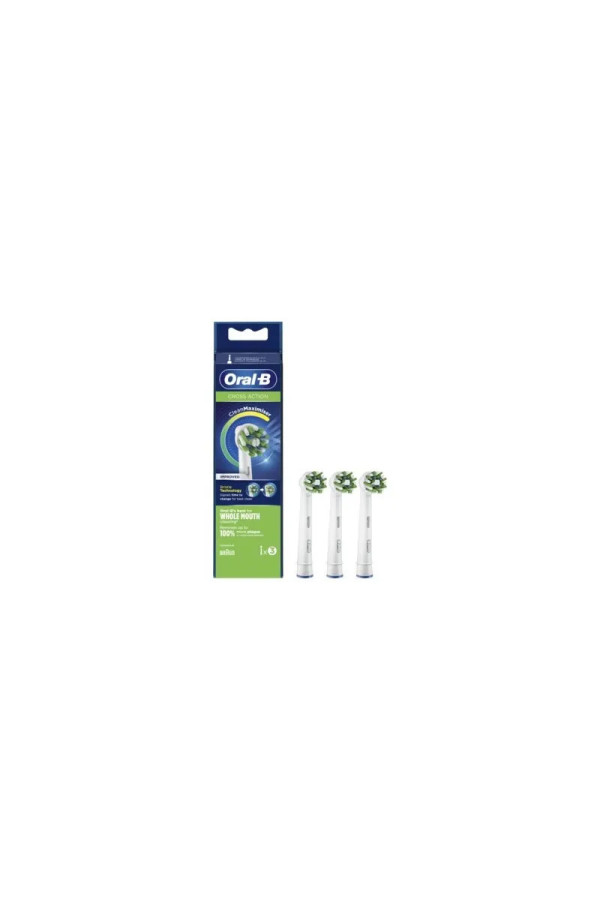 Oral B Remplacement Cross Action 3 Têtes