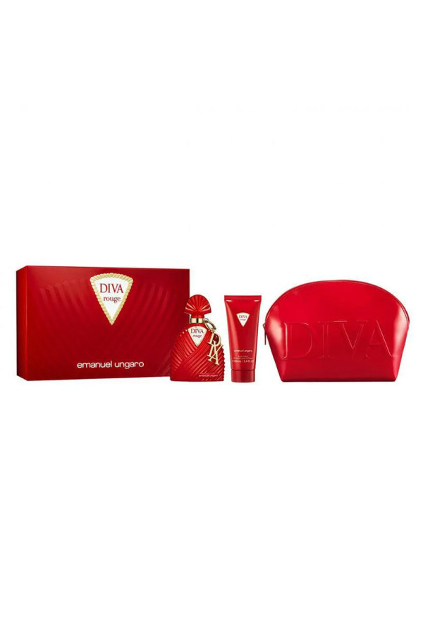 Emanuel Ungaro Ungaro Diva Rouge Epv 100ml Leche Corporal 100ml Neceser