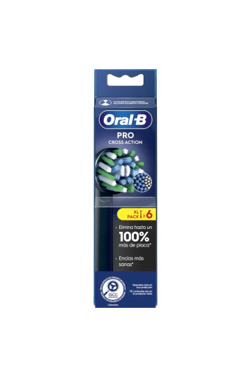 Oral-B Pro Cross Action Refill  6 Unités