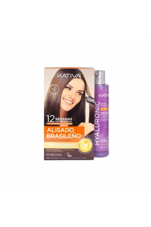 Kativa Professional Brazilian Hyaluronic Straightening + Shampoo 100ml