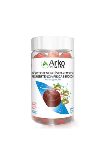 Arkopharma Stress Résistance Physique-Émotionnelle 60 Gommes