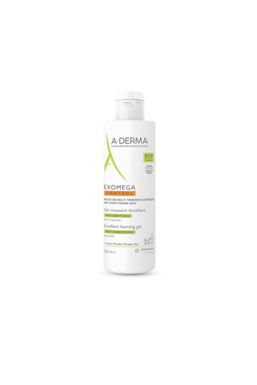 A-Derma Exomega Control Gel Moussant Èmollient 500ml