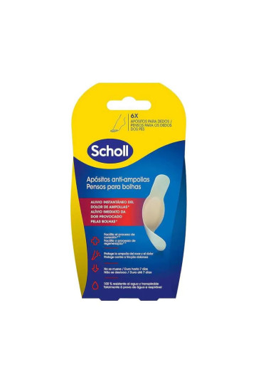 Pansements Pour Ampoules Au Talon - 6 Unités Transparentes