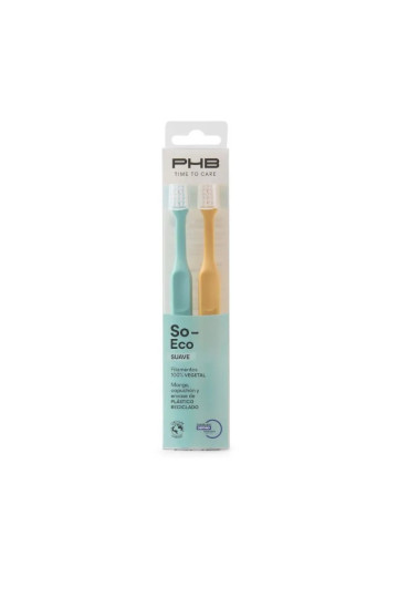 PHB Time To Care Brosse À Dents Souple 2 Unités