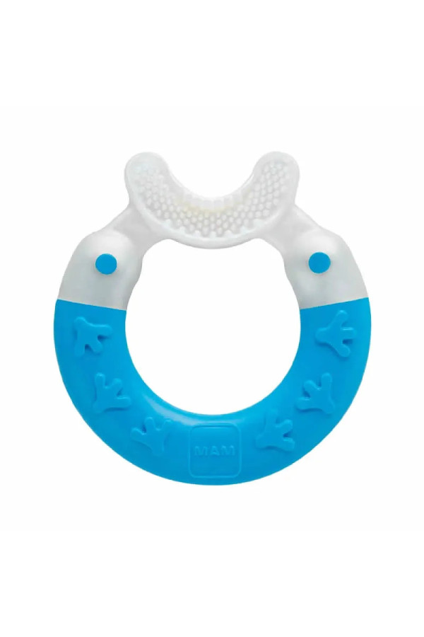 Mam Bite&Brush Teether Bleu