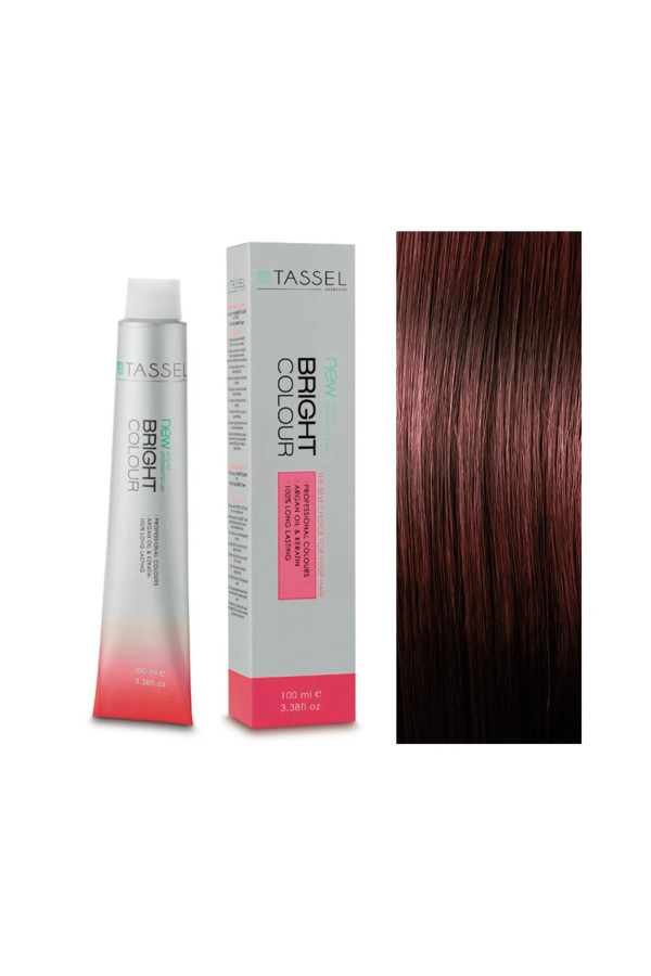 Eurostil New Bright Colour Tinte N5,6 Castaño Claro Rojo 1un