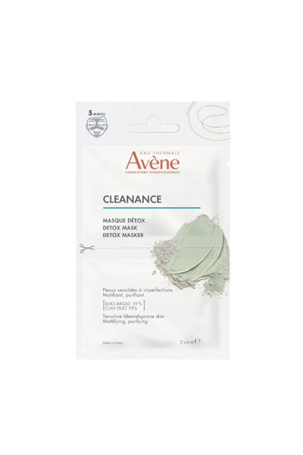 Avène Cleanance Masque Détox 2 x 6 ml