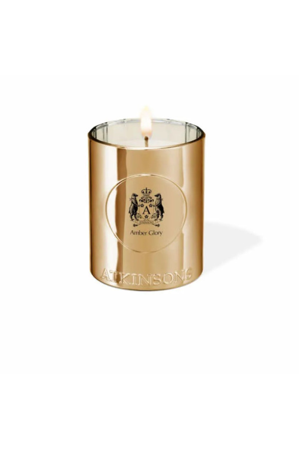 Atkinsons Amber Glory Scented Candle 200g