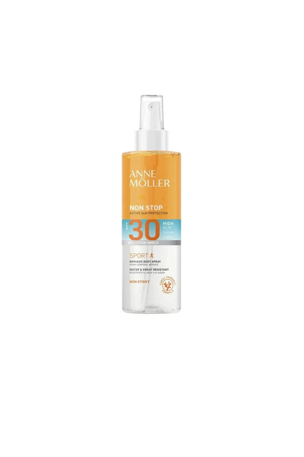 Anne Möller Anne Moller Non Stop Sport Biphasic Body Spray Spf30 150ml@
