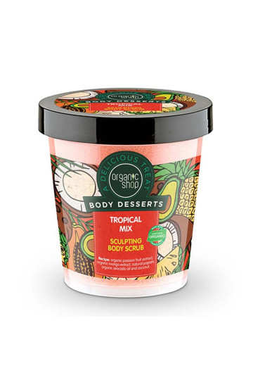 Organic Shop Body Dessers Exfoliante Corporal Tropical Mix 450ml